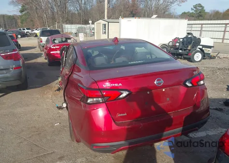 2021 Nissan Versa Sv Xtronic Cvt from USA, damaged, VIN 3N1CN8EV9ML894187